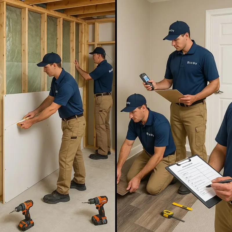 Repairs and Reconstruction process in Fresno, TX